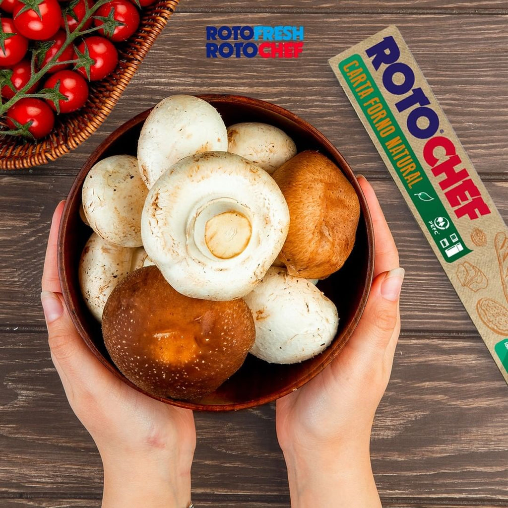 Giant Stuffed Mushrooms – Biocasa