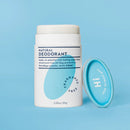 Fragrance and baking soda free deodorant. An aluminium free deodorant that actually works! Packaged in eco-friendly, compostable cardboard push-up tubes.