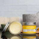 Coconut primrose hair Balm - Coconut oil, a great natural moisturizer for the scalp and hair, nourishes dry and brittle hair, encourages healthy hair growth and promotes a healthy scalp.