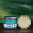 Organic Hand Balm - An organic hand cream formulated with moisturizing coconut oil, cocoa butter and healing botanicals to soothe and soften dry, cracked or chapped hands or any patch of dry skin.