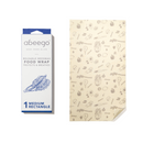 Protect charcuteries, savor tomatoes, and cherish crisp lettuce with ease. It's a cinch with the Medium Rectangle. Beeswax food wrap. Made from organic cotton.