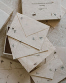 Handmade Botanical Lokta A6 Notecards  - Ethically made in Nepal