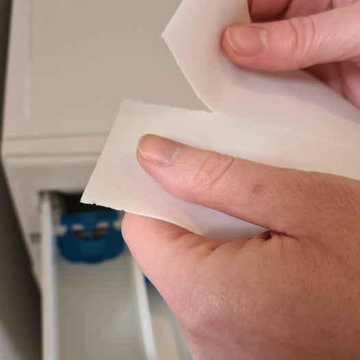 Eco-friendly, ultra-concentrated, hypoallergenic strip of laundry detergent to make your laundry easier, healthier and environmentally friendly! Version Fragrance Free 384 loads - step 2 separate strips