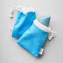 Solid shampoo and conditioner bars cotton travel pouch