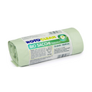 Compostable bin liners, one roll includes 15 bags and measures 42 cm x 45cm (12L).