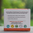 Camping & Trail organic soap bar formulated with essential oils known to discourage mosquitoes and other insects.