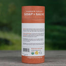 Restore natural beauty, bounce, and body to hair between shampoos, with this natural, organic dry shampoo. For light hair - citrus mint version