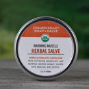 Organic balm with arnica, St. John’s wort and cayenne pepper. Helps temporarily relieve pain from sore muscles, stiff joints, arthritis, muscle spasm, menstrual cramps, and nerve pain.