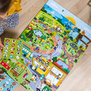 An original, 2-in-1 puzzle and observation game introducing kids to sustainable lifestyle!
