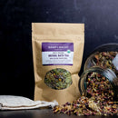 A peaceful, calming blend of organic botanicals that promotes physical and mental relaxation to relieve stress before bed or anytime.