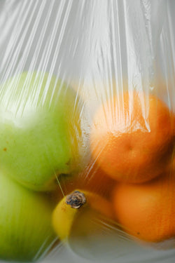 Fruit in a plastic bag