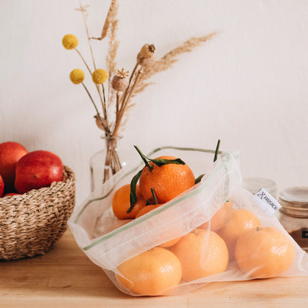 Frusack compostable and reusable fruit and vegetables bags