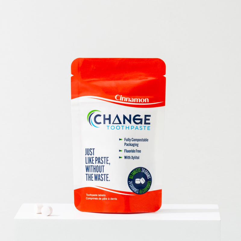 Cinnamon Toothpaste Tablets - 1 month -  PLASTIC FREE