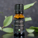 Organic Essential Oil Aromatherapy Blend - BREATHE EASY