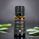 Organic Essential Oil Aromatherapy Blend - SAGE MIST