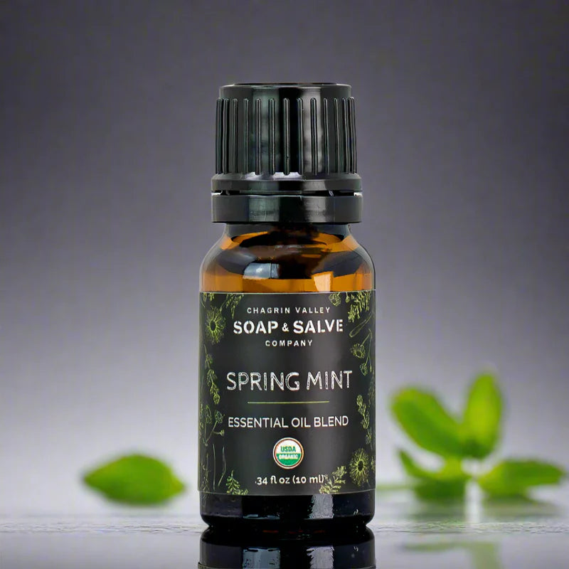 Organic Essential Oil Aromatherapy Blend - SPRING MINT