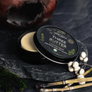 A lotion bar with a rich blend of cocoa, shea, and mango butters melts in with the warmth of your hands, giving dry skin a concentrated dose of moisture. 