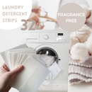 Eco-friendly, ultra-concentrated, hypoallergenic strip of laundry detergent to make your laundry easier, healthier and environmentally friendly! Version Fragrance Free 32 loads