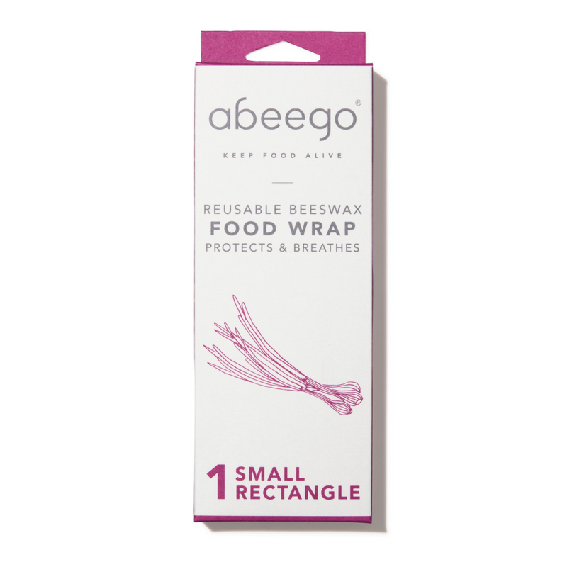 Seamlessly shift from a flat beeswax to a beeswax wrap bag with the new rectangle foodwraps!  Save green onions, extend the life of asparagus, and revel in sweet juicy berries 