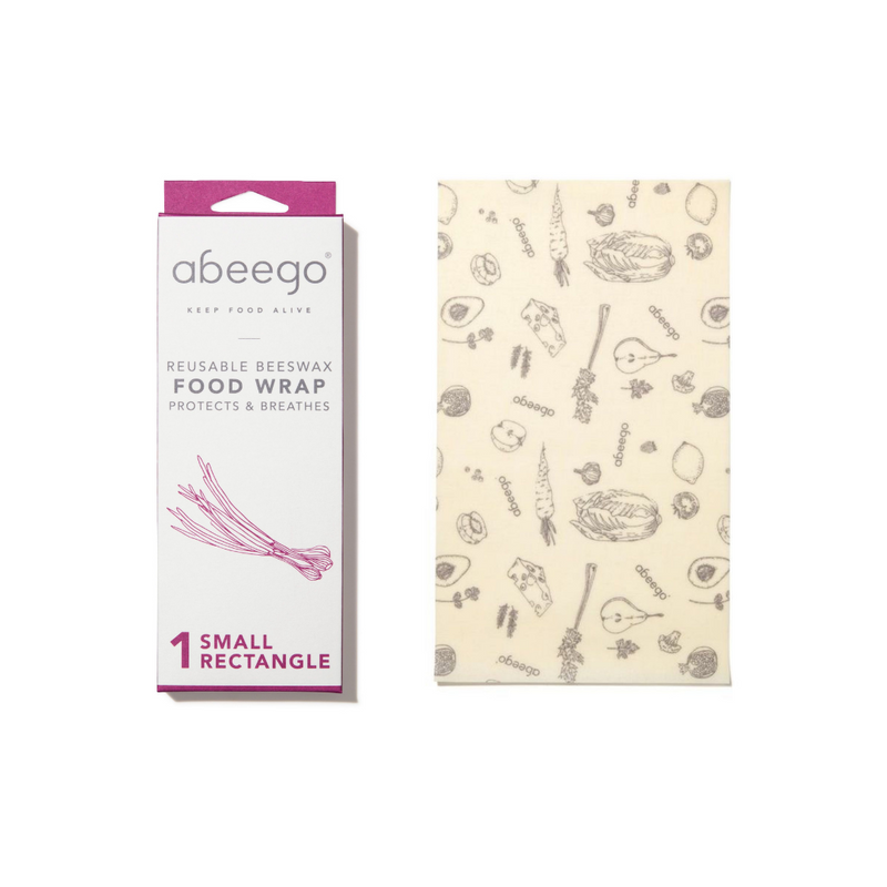 Seamlessly shift from a flat beeswax to a beeswax wrap bag with the new rectangle foodwraps! Save green onions, extend the life of asparagus, and revel in sweet juicy berries
