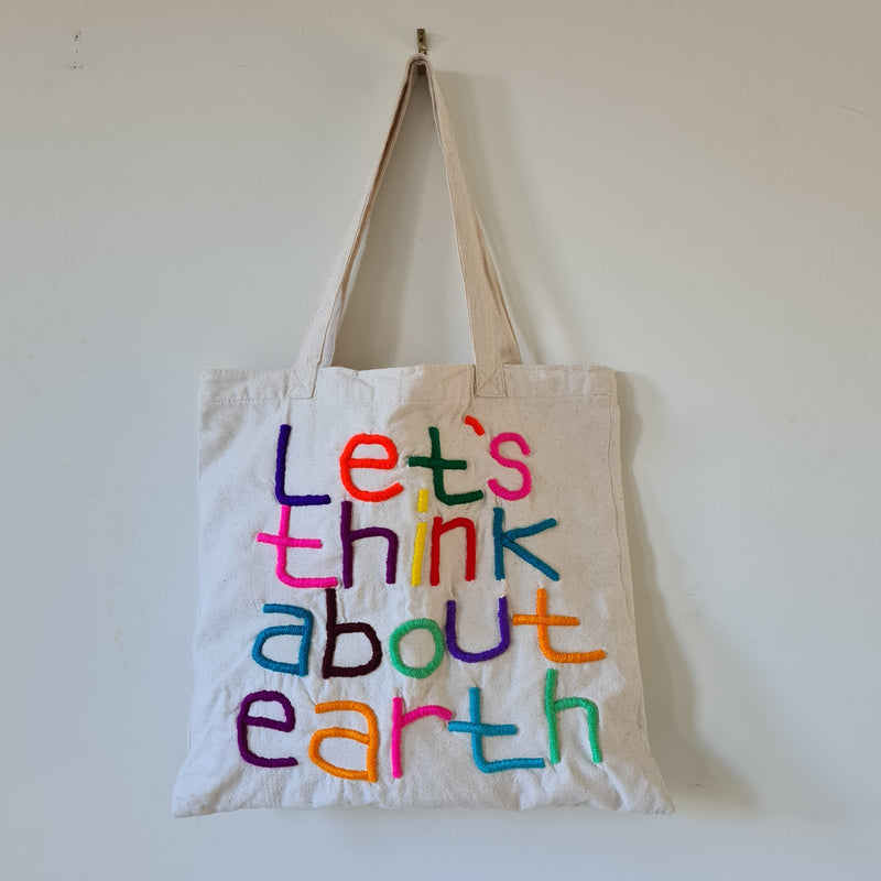 Cotton Tote Bag - Canvas Market Bag Reusable Tote Bag, Grocery Tote, Reusable Grocery Bag,  Zero Waste