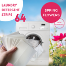 Eco-friendly, ultra-concentrated, hypoallergenic strip of laundry detergent to make your laundry easier, healthier and environmentally friendly! Version Spring Flowers 64 loads