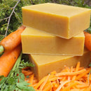 Organic soap bar made with organic carrot juice, carrot root oil, goat’s milk and raw honey. An excellent choice for babies and folks with sensitive skin.
