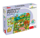 ecologic observation puzzle - A unique 2-in-1 puzzle and observation game about life on a sustainable farm.