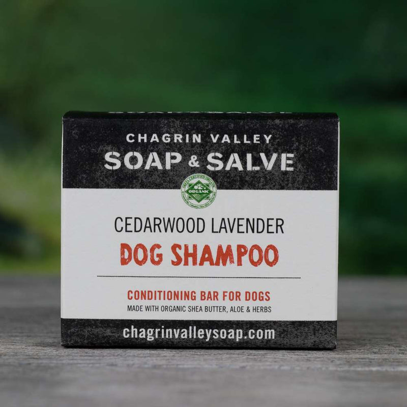 Cedarwood Lavender Organic Dog Shampoo Bar