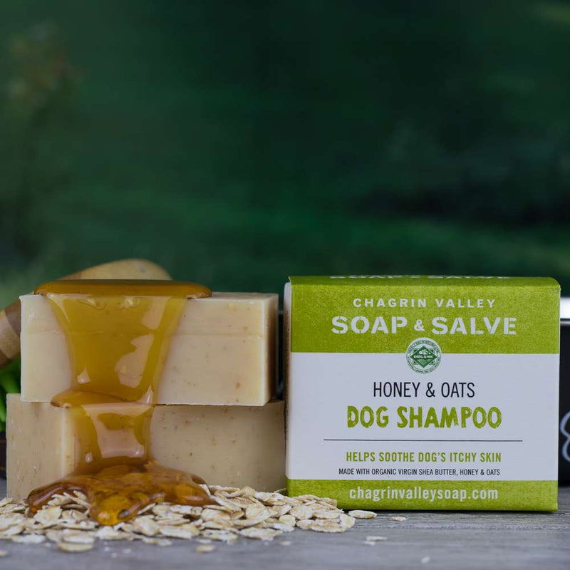 Honey & Oats Organic Dog Shampoo Bar