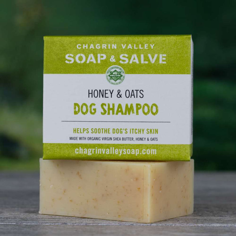 Honey & Oats Organic Dog Shampoo Bar