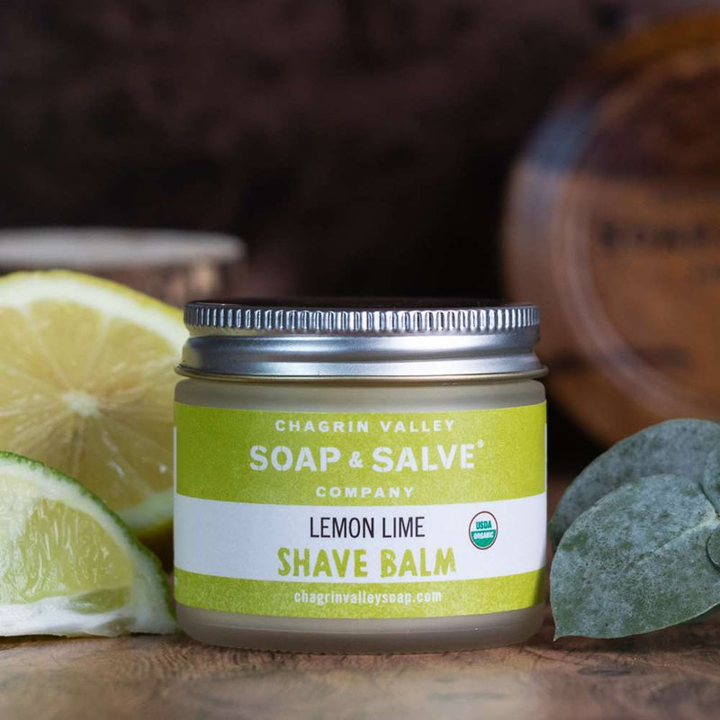 Organic after shave balm with citrus scent that will gently soothe freshly shaven skin, alcohol-free and will not dry out sensitive facial skin.