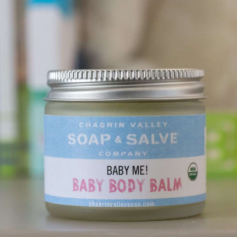 An organic baby body cream to soothe itching and irritation associated with dry skin patches, diaper rash and cradle cap.